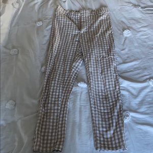 Urban Outfitters plaid pants